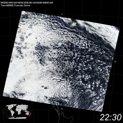 Level 1B Image at: 2230 UTC