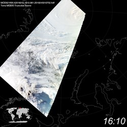 Level 1B Image at: 1610 UTC