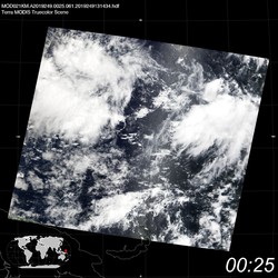 Level 1B Image at: 0025 UTC