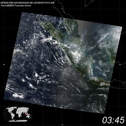 Level 1B Image at: 0345 UTC