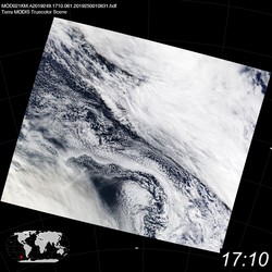 Level 1B Image at: 1710 UTC