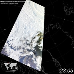 Level 1B Image at: 2305 UTC