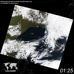 Level 1B Image at: 0125 UTC