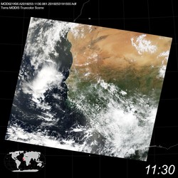 Level 1B Image at: 1130 UTC