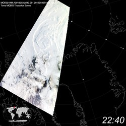 Level 1B Image at: 2240 UTC