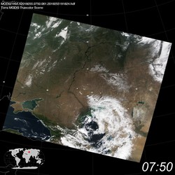 Level 1B Image at: 0750 UTC