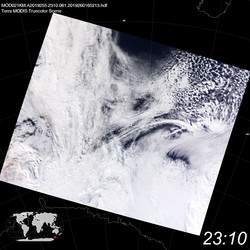 Level 1B Image at: 2310 UTC