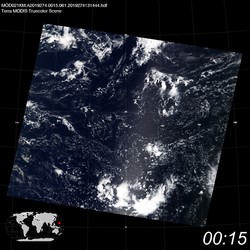 Level 1B Image at: 0015 UTC