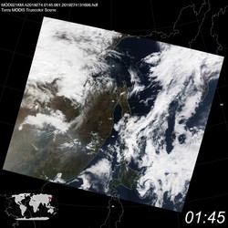 Level 1B Image at: 0145 UTC