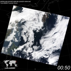 Level 1B Image at: 0050 UTC