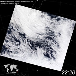 Level 1B Image at: 2220 UTC