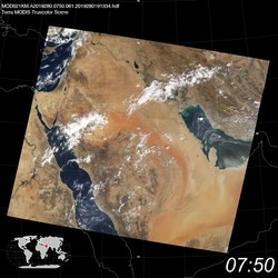 Level 1B Image at: 0750 UTC