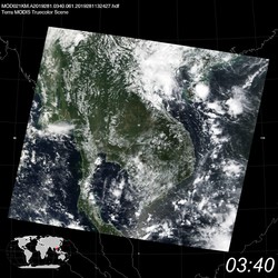 Level 1B Image at: 0340 UTC