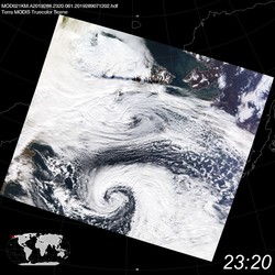 Level 1B Image at: 2320 UTC