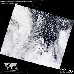 Level 1B Image at: 2220 UTC