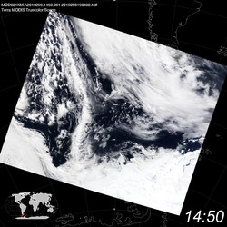 Level 1B Image at: 1450 UTC