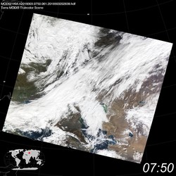 Level 1B Image at: 0750 UTC