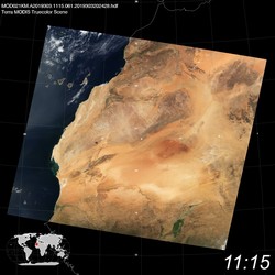 Level 1B Image at: 1115 UTC