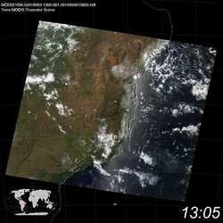 Level 1B Image at: 1305 UTC