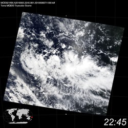 Level 1B Image at: 2245 UTC