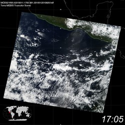 Level 1B Image at: 1705 UTC