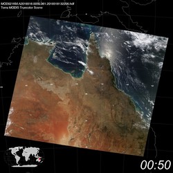 Level 1B Image at: 0050 UTC