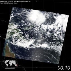 Level 1B Image at: 0010 UTC