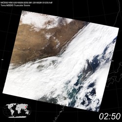 Level 1B Image at: 0250 UTC