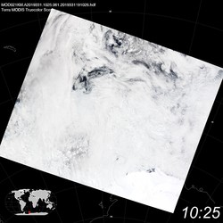 Level 1B Image at: 1025 UTC