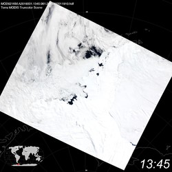 Level 1B Image at: 1345 UTC