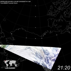 Level 1B Image at: 2120 UTC