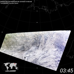 Level 1B Image at: 0345 UTC