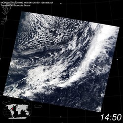 Level 1B Image at: 1450 UTC