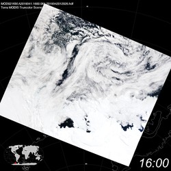 Level 1B Image at: 1600 UTC