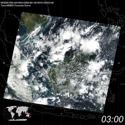 Level 1B Image at: 0300 UTC