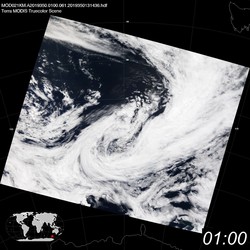 Level 1B Image at: 0100 UTC