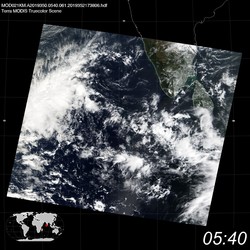 Level 1B Image at: 0540 UTC