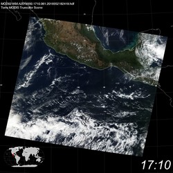 Level 1B Image at: 1710 UTC