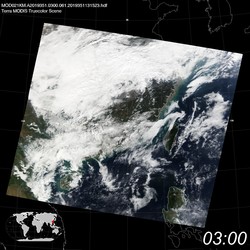 Level 1B Image at: 0300 UTC