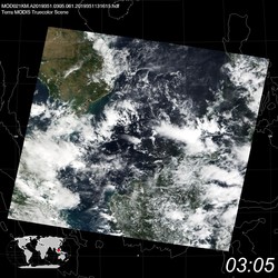 Level 1B Image at: 0305 UTC