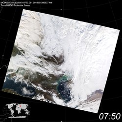 Level 1B Image at: 0750 UTC