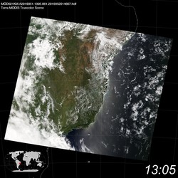 Level 1B Image at: 1305 UTC