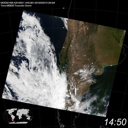 Level 1B Image at: 1450 UTC