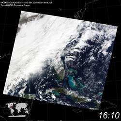 Level 1B Image at: 1610 UTC