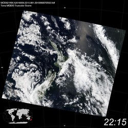 Level 1B Image at: 2215 UTC