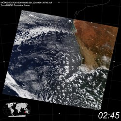 Level 1B Image at: 0245 UTC