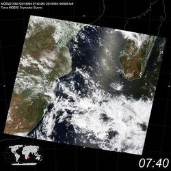 Level 1B Image at: 0740 UTC