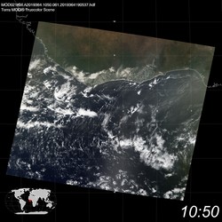 Level 1B Image at: 1050 UTC