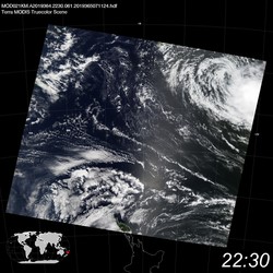 Level 1B Image at: 2230 UTC