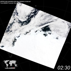 Level 1B Image at: 0230 UTC